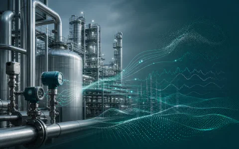 Conceptual illustration for Industrial Big Data Acquisition and Processing